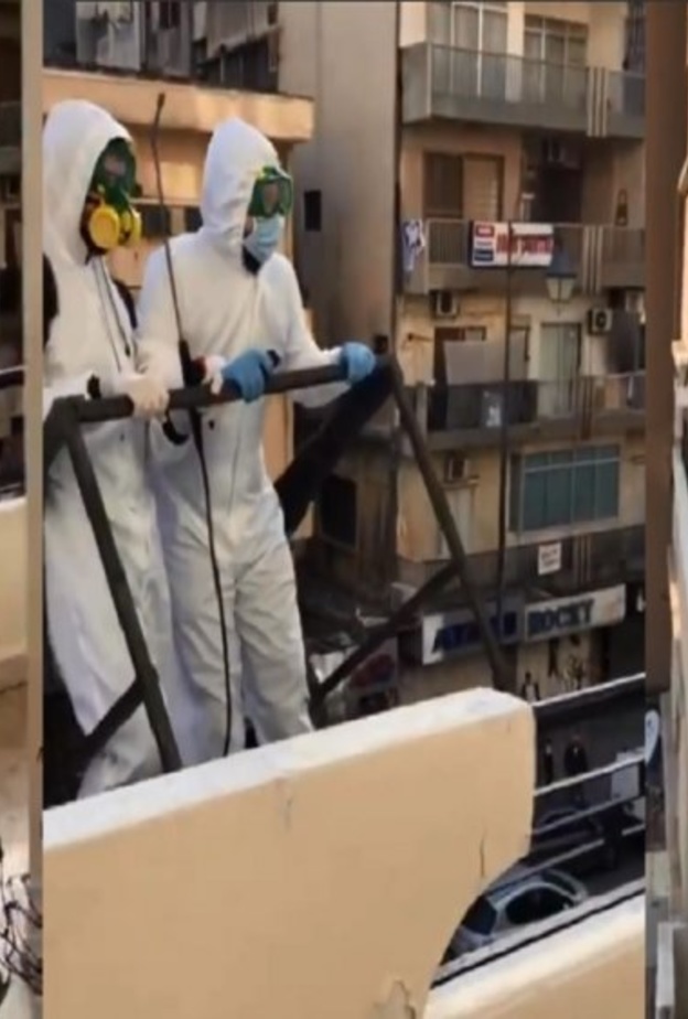 خلال اقتحام الشاب لشرفة حبيبته