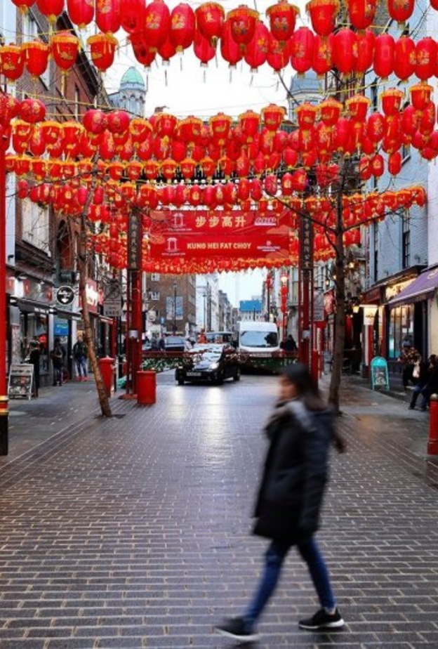 الحي الصيني في لندن بعد فيروس كورونا