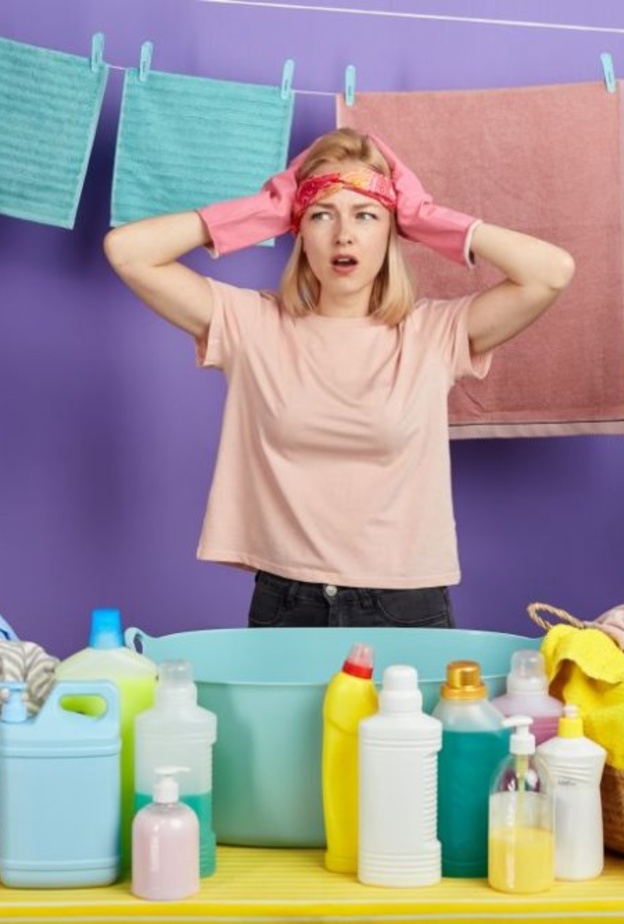 اضرار المنظفات المنزلية على صحة العروس اثناء الحجر المنزلي