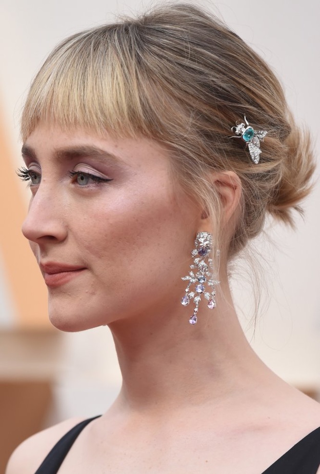 هكذا زينت  Saoirse Ronan تسريحة شعرها في Oscar 2020