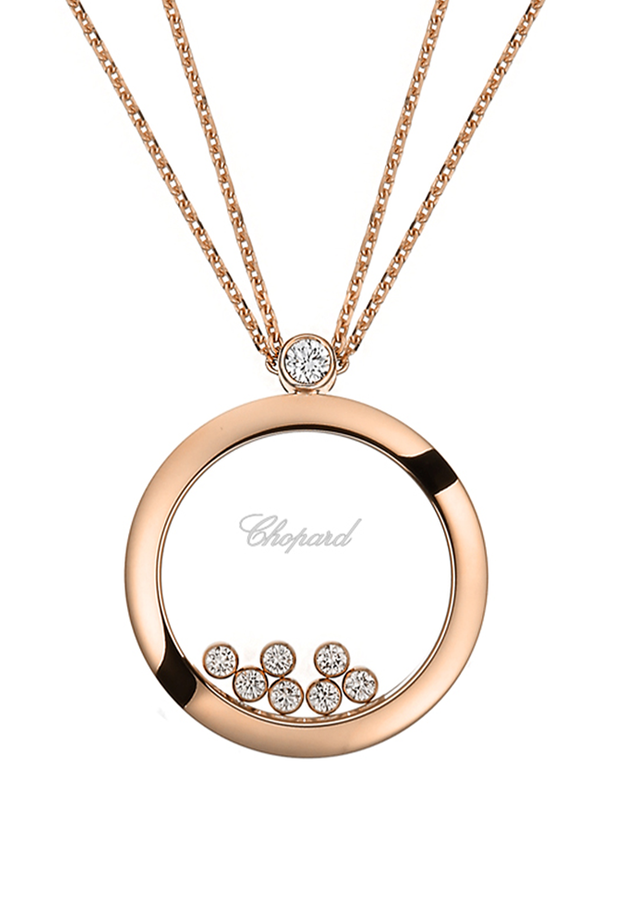 عقد ذهب والماس من Chopard