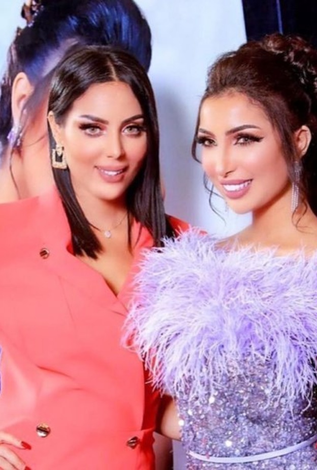 دنيا بطمة وشقيقتها ابتسام