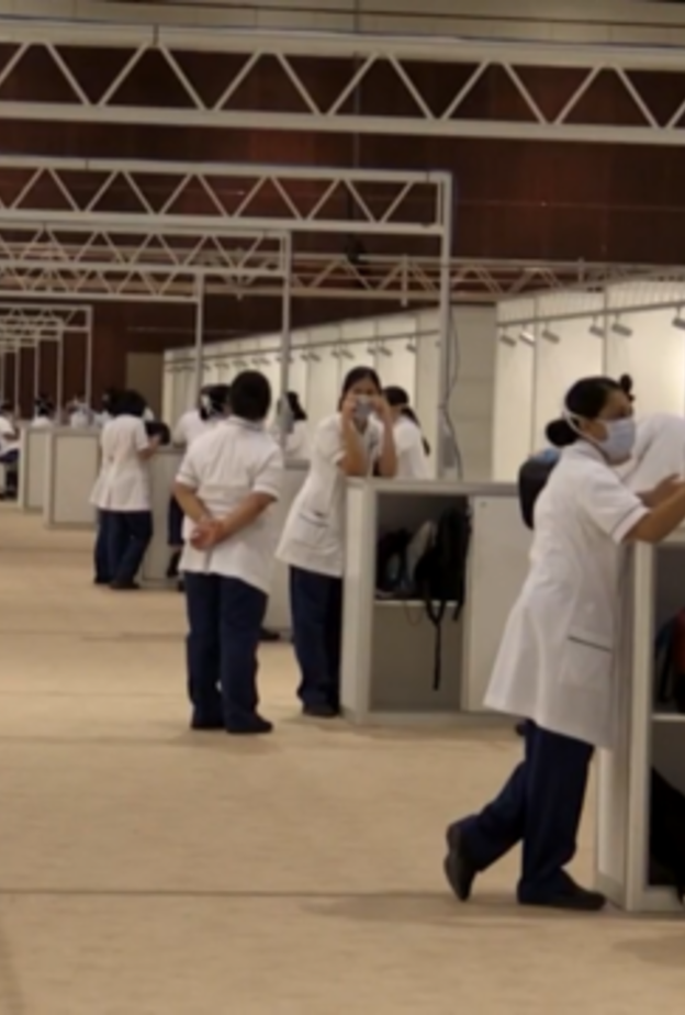 مركز دبي التجاري العالمي يحتضن مستشفى ميداني لمرضى كورونا