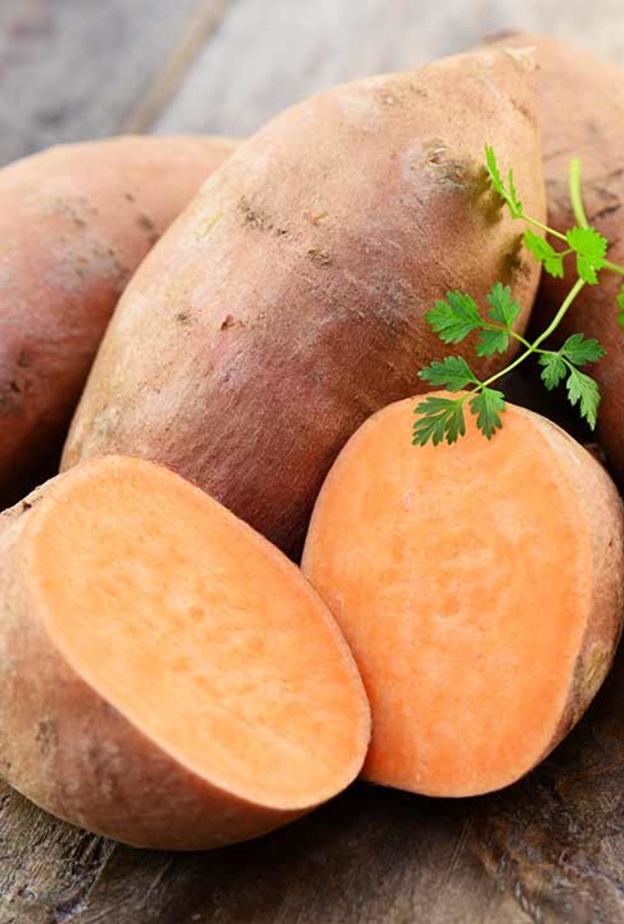  البطاطا الحلوة تعزز صحة القلب