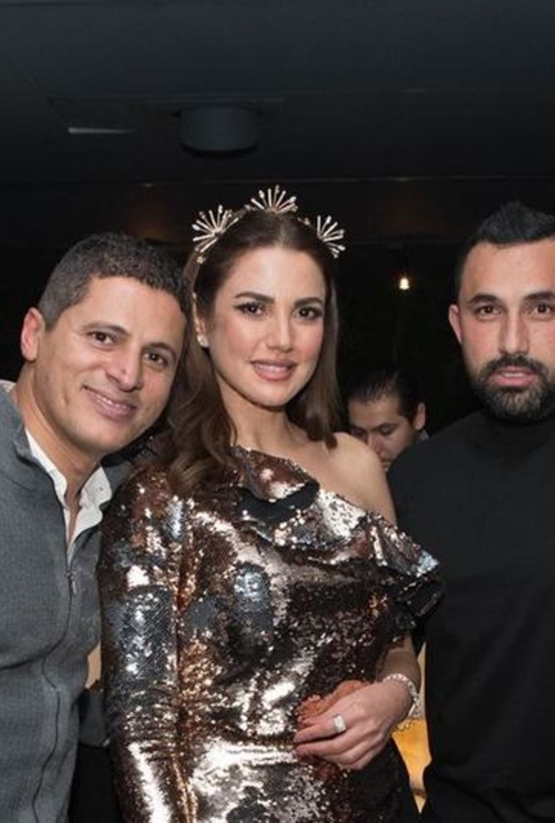 درة ورجل الاعمال هاني سعد