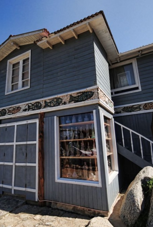  احد منازل بابلو نيرودا في تشيلي