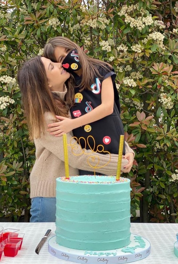 نانسي عجرم وابنتها 