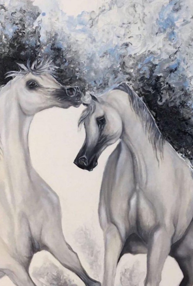 مقابلة مع الفنانة التشكيلية لولوة الدريهم