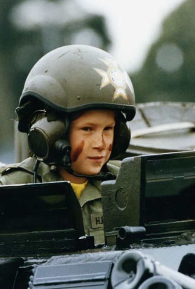 الأمير هاري بعمر الـ 5 سنوات