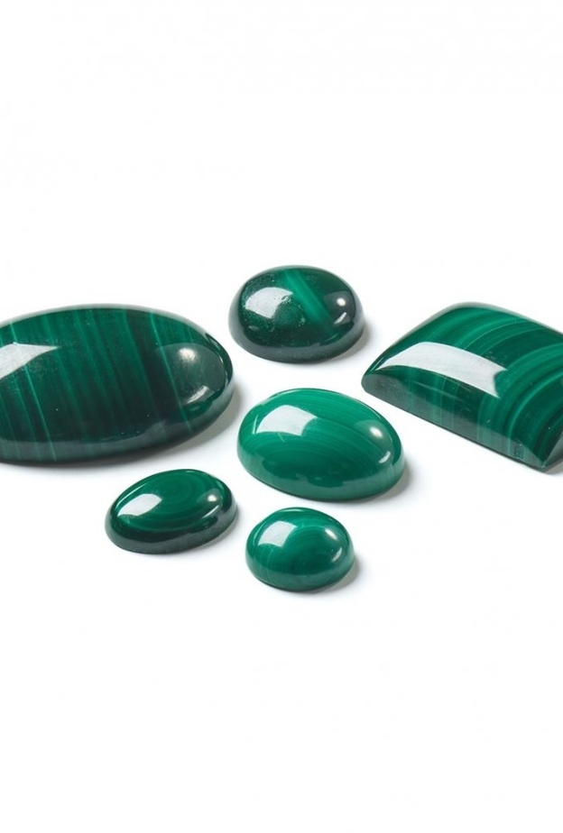 Cabochon Malachite