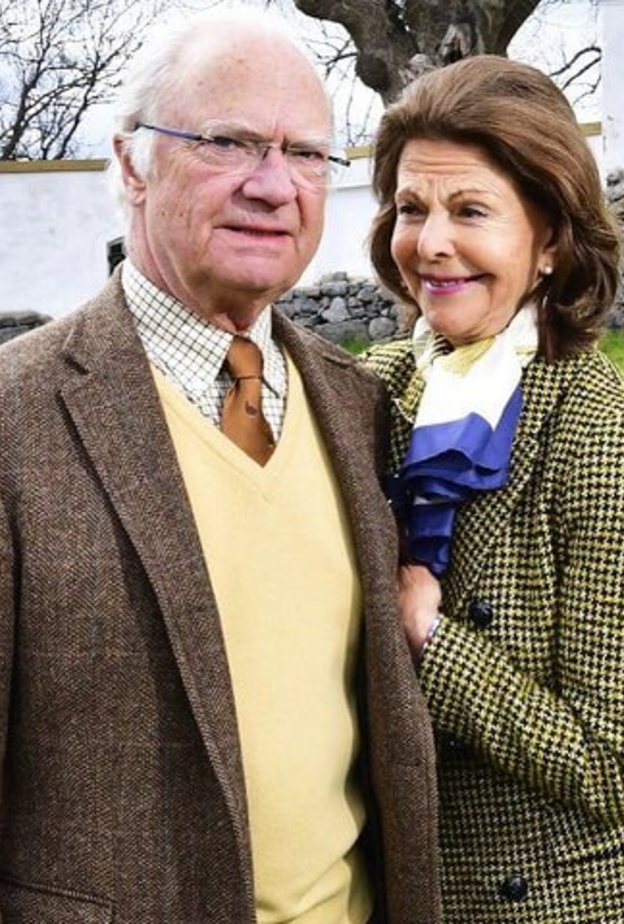 الملك كارل جوستاف والملكة سيلفيا