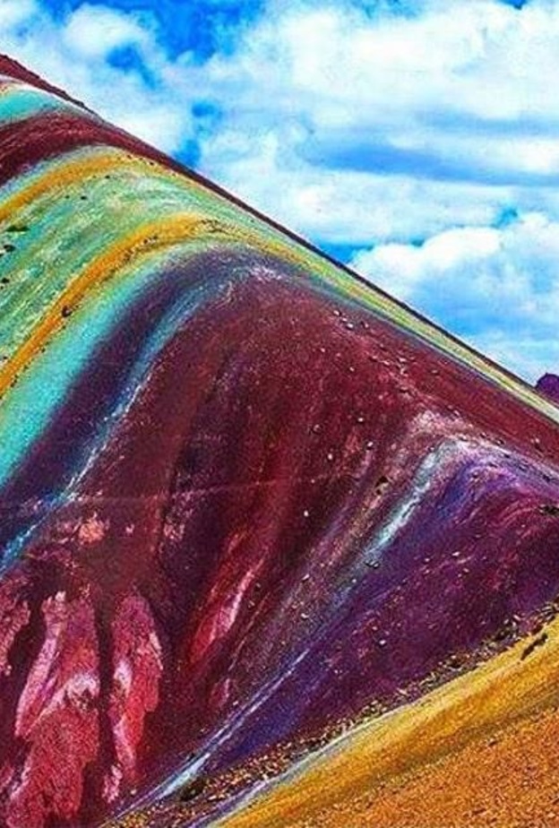 جبل الـ7 ألوان في البيرو