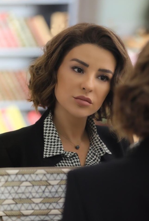 ماغي بو غصن في مسلسل اولاد ادم واصعب مشهد