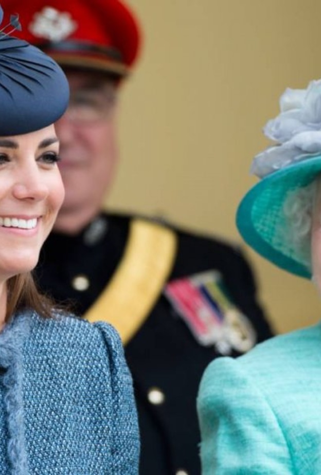 ملكة بريطانيا تدعم كيت ميدلتون