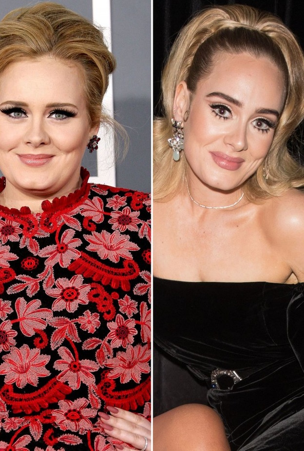 شاهدي كيف تغيرت ملامح Adele بعد خسارة وزنها