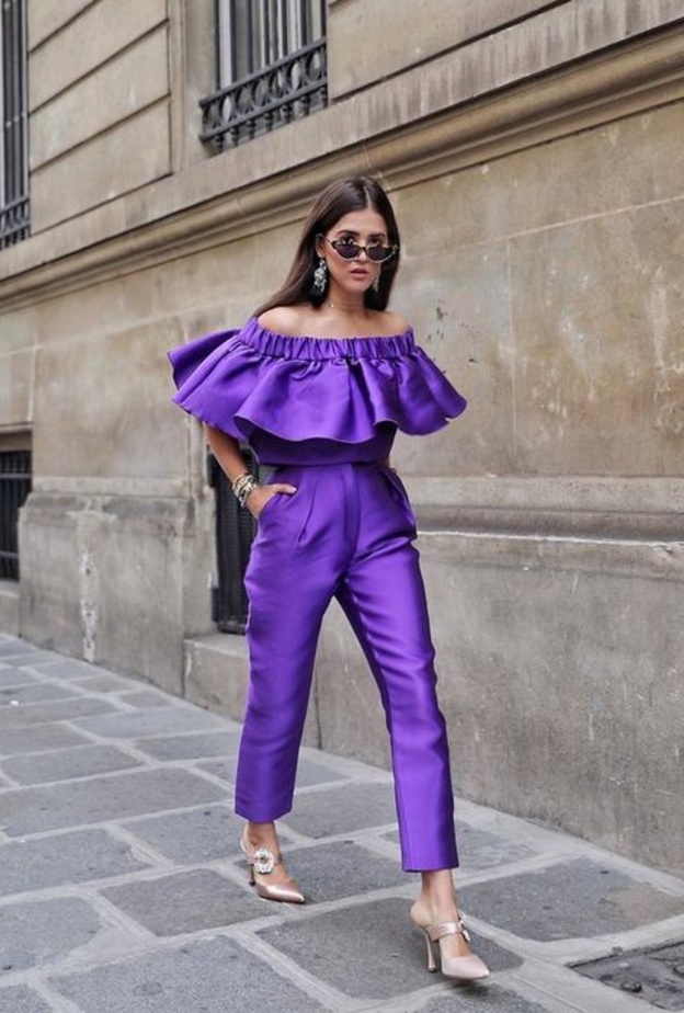  اختاري البنفسجي لاطلالات أنثوية مميزة