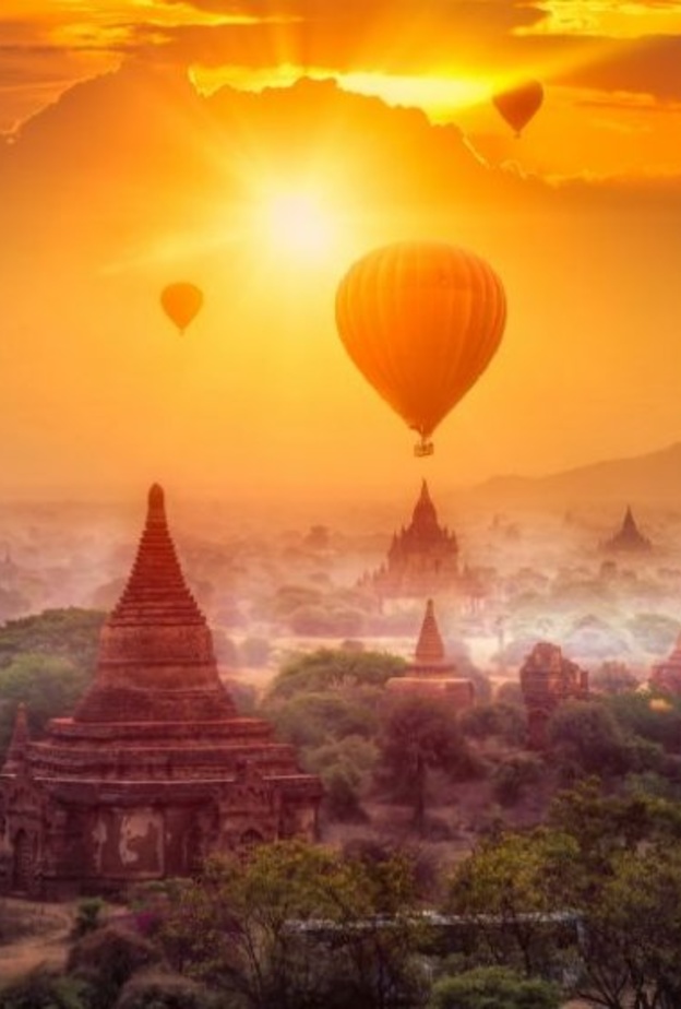 مشهد ساحر في باغان