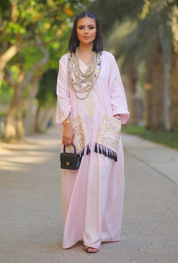 عبايات وجلابيات رمضان للصبايا بأسلوب ديما الاسدي