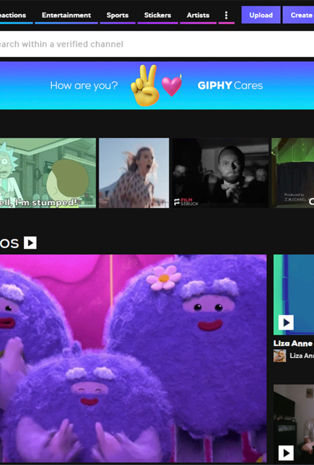 فيسبوك تستحوذ على GIPHY من أجل انستقرام
