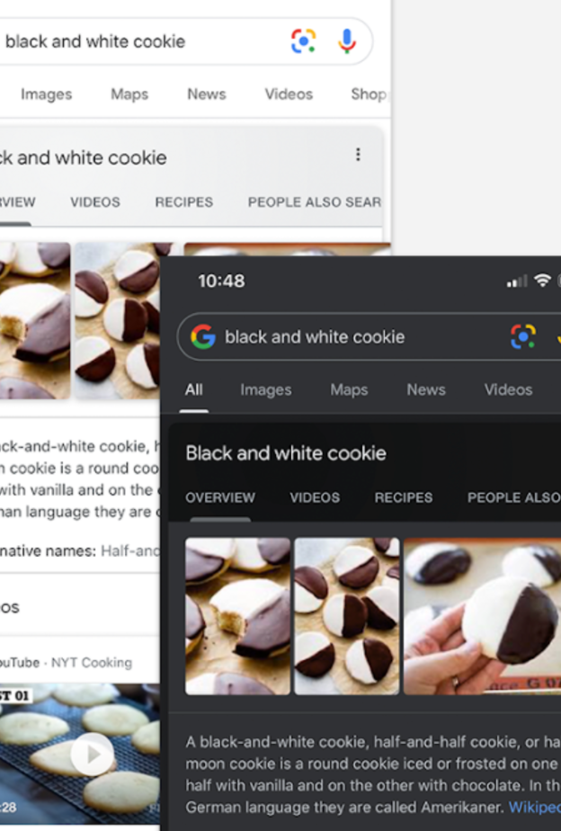 تطبيق جوجل Google أصبح يدعم الوضع الداكن الآن