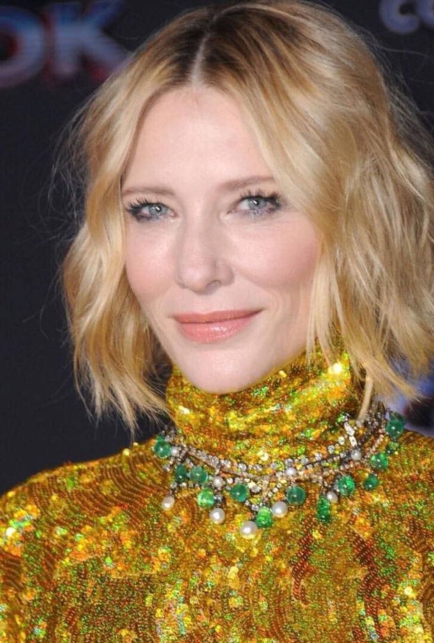  كيت بلانشيت ترتدي قلادة من فريد لايتون Fred Leighton