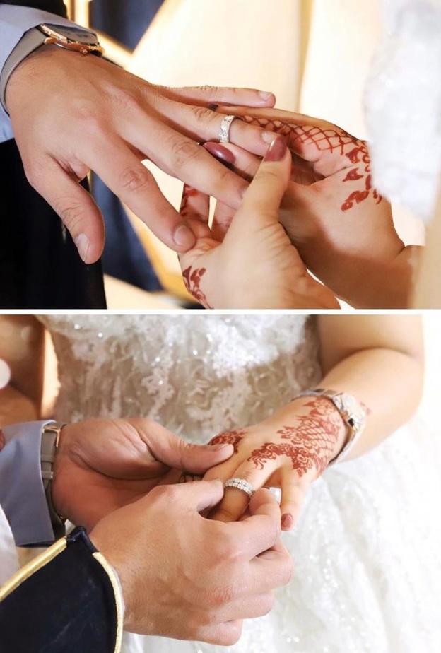  لقطة لعروسين من المصورة السعودية رشا عبدالله