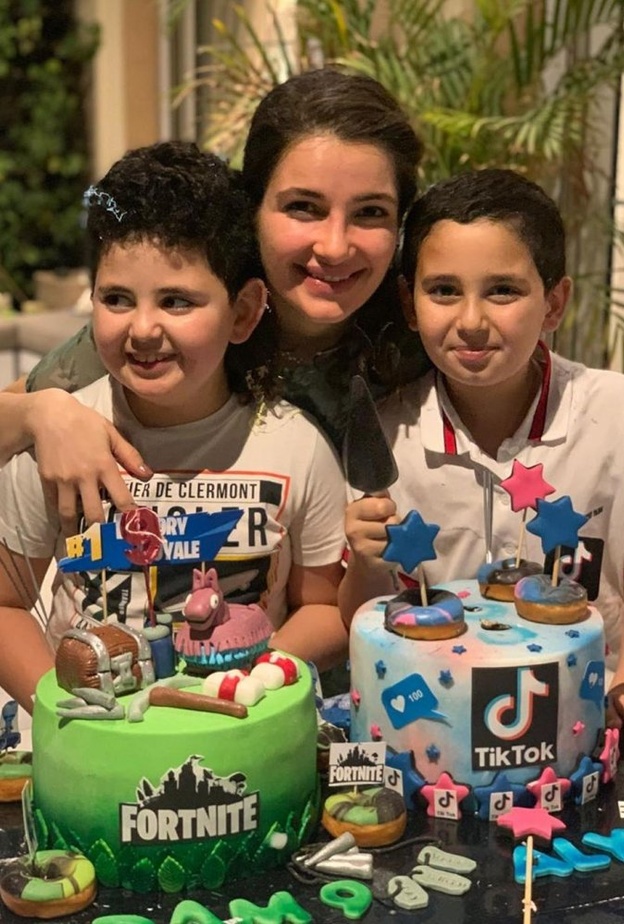 توأم أصالة في عيد ميلادهم