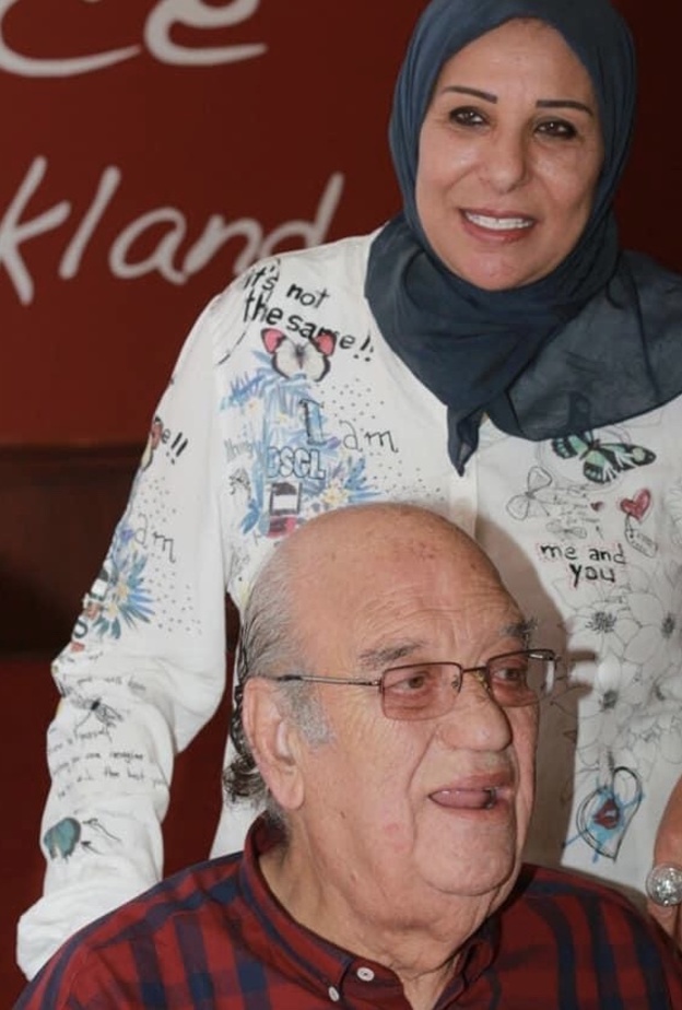 حسن حسني وزوجته