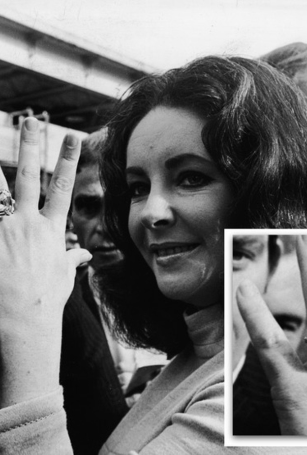  خاتم اليزابيث تايلور من ريتشارد بورتون