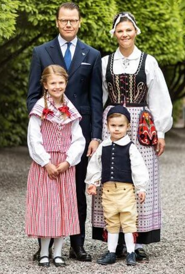 الصور الرسمية الجديدة لأسرة ولية عهد السويد