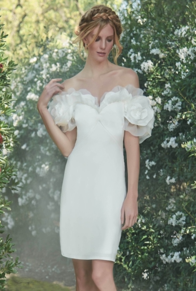 فستان قصير من tadashi shoji