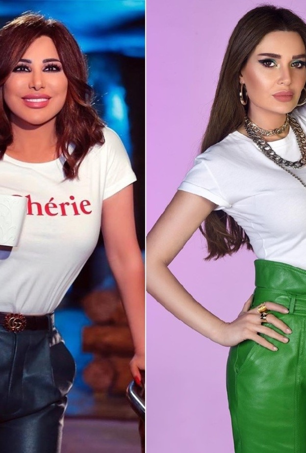 صور اطلالات سيرين عبد النور ونجوى كرم الشبابية