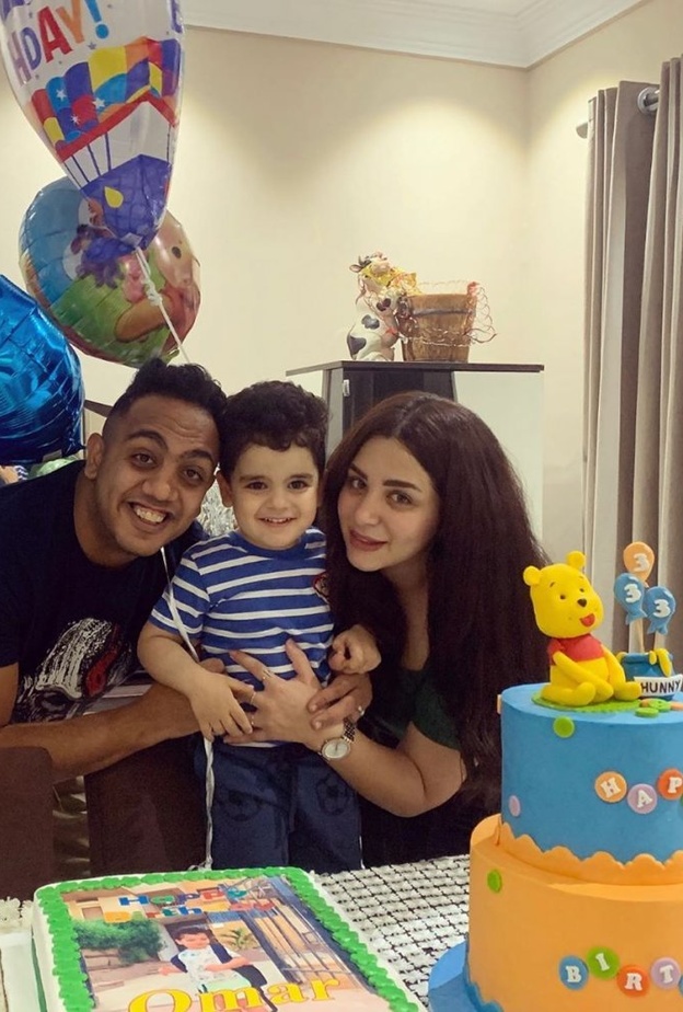 حفل عيد ميلاد ابن اوس اوس