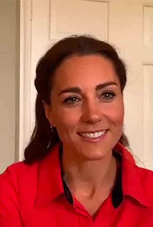 كيت ميدلتون تزور مؤسسة خيرية في جولة افتراضية