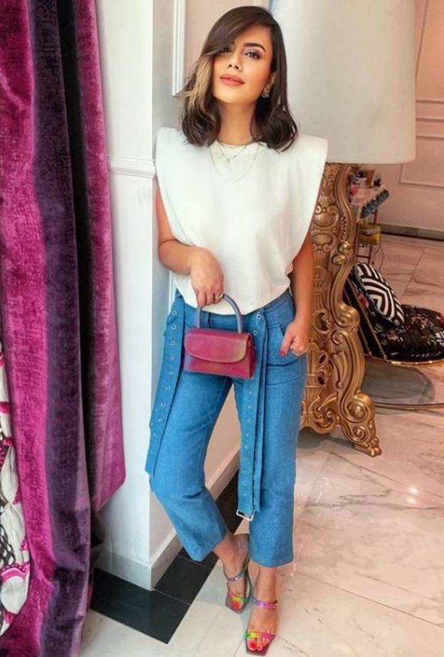 اطلالة شبابية كاجول