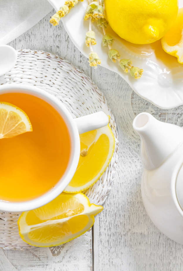 فوائد الشاي الاخضر مع الليمون للتنحيف