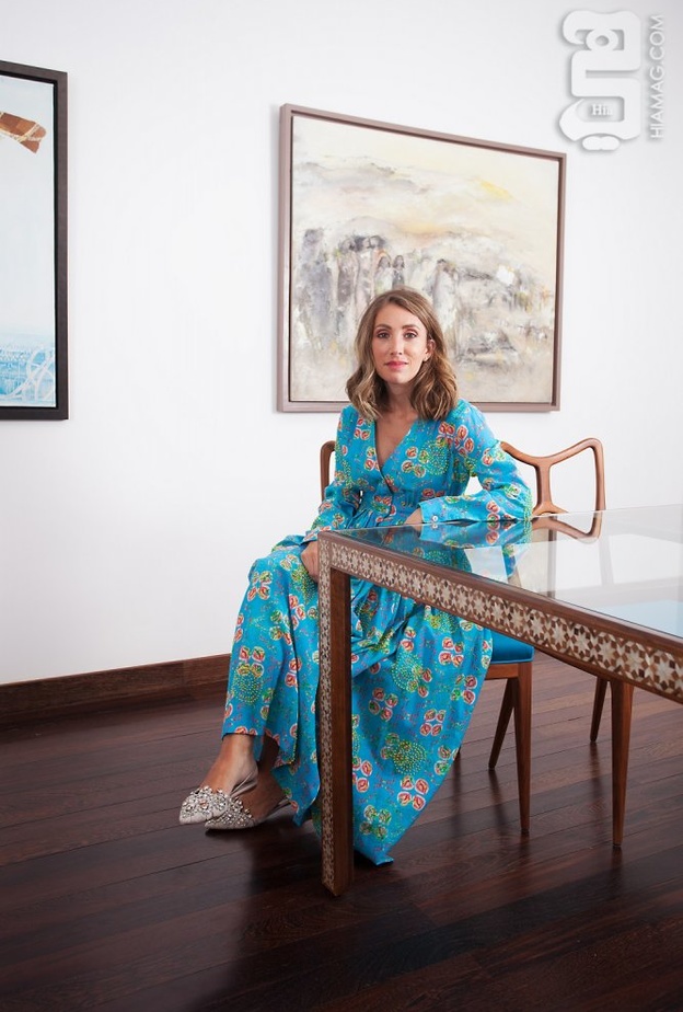 المصممة السعودية ديمة العجلاني 