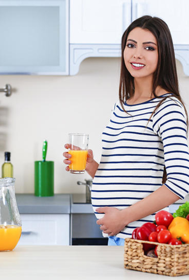 نظام غذائي صحي للحامل لا يزيد الوزن