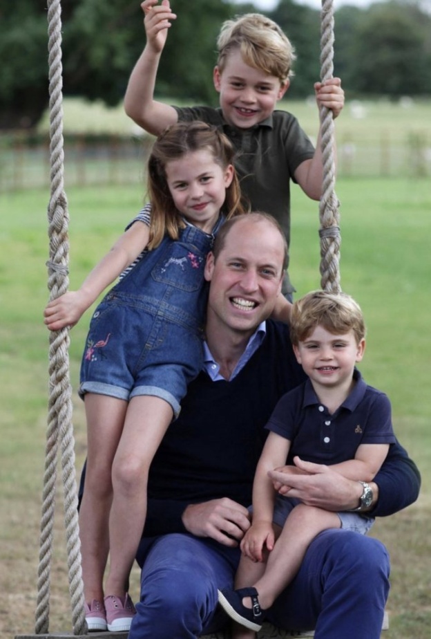صورة لطيفة للغاية التقطتها كيت ميدلتون للأمير ويليام وأولادهما بمناسبة يوم الأب