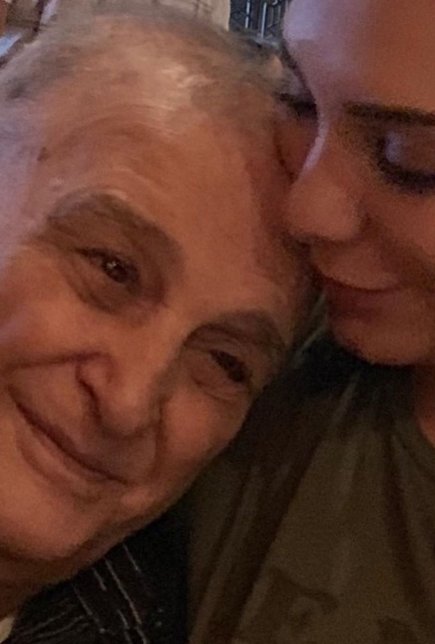 سلاف فواخرجي ووالدها