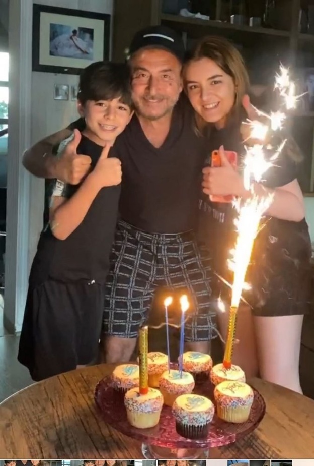 عابد فهد وزوجته