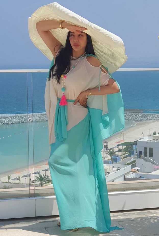 احدث موديلات فساتين لجين عمران موضة صيف 2020