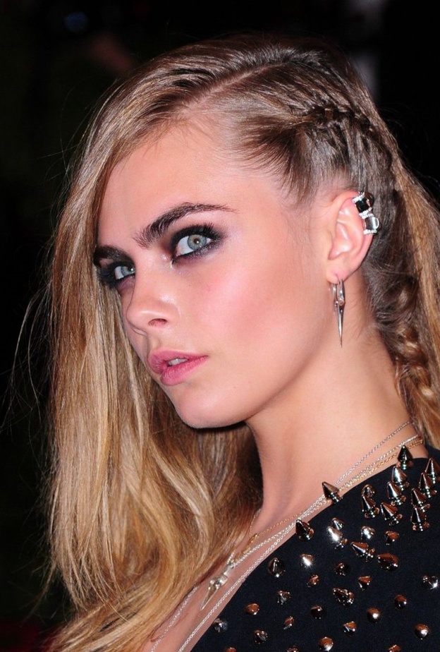 أجمل أقراط ذهب Ear Cuff ناعمة