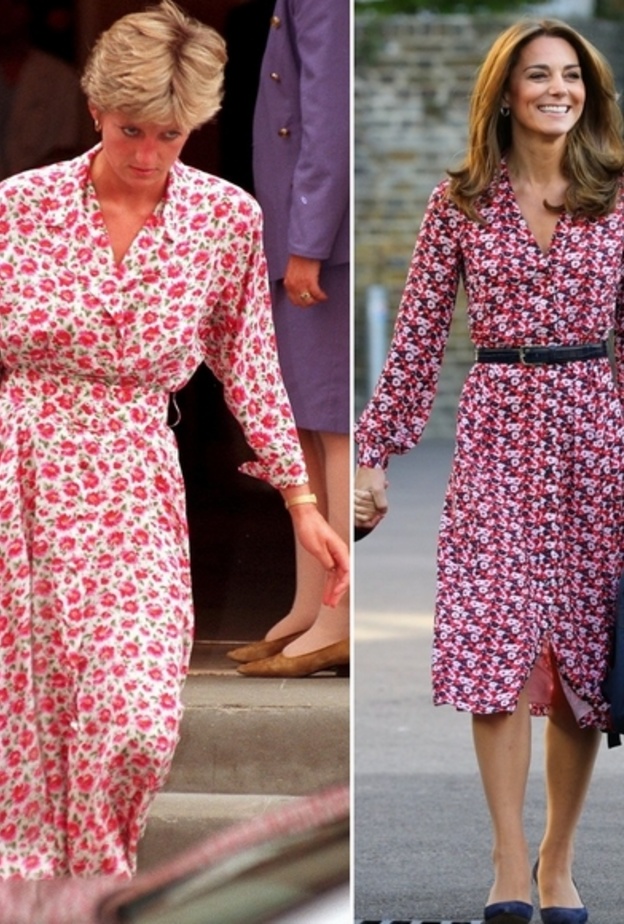  كيت متألقة بفستان مايكل كورس