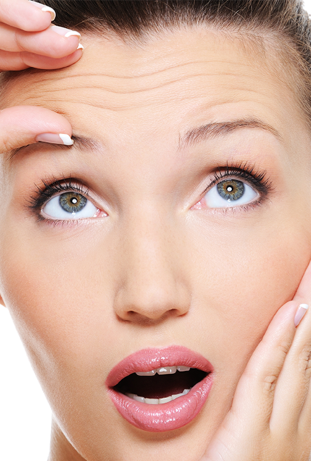  تعابير الوجه تساعد على ظهور تجاعيد الجبين