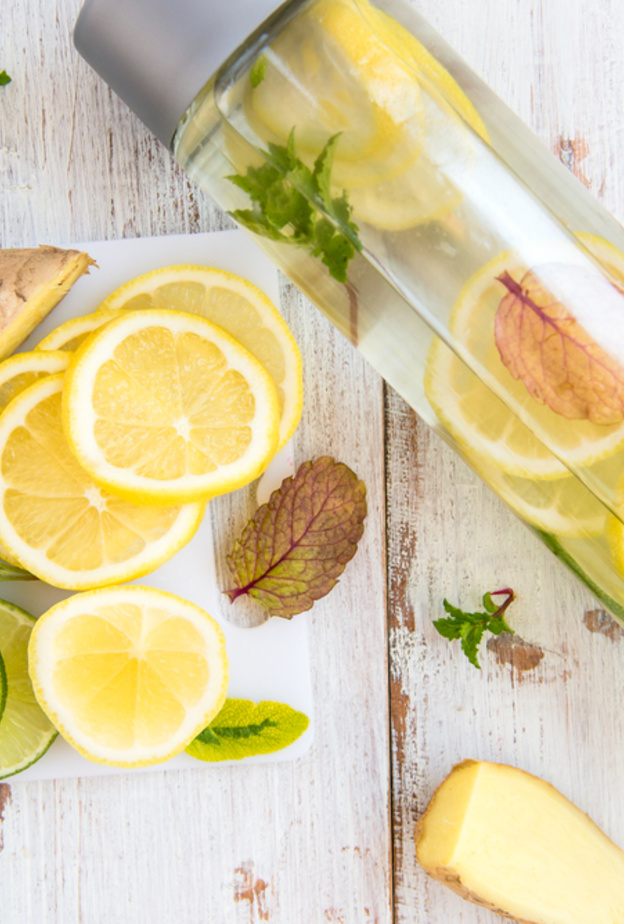 رجيم الليمون والزنجبيل والنعناع لخسارة الوزن الزائد في اسبوع