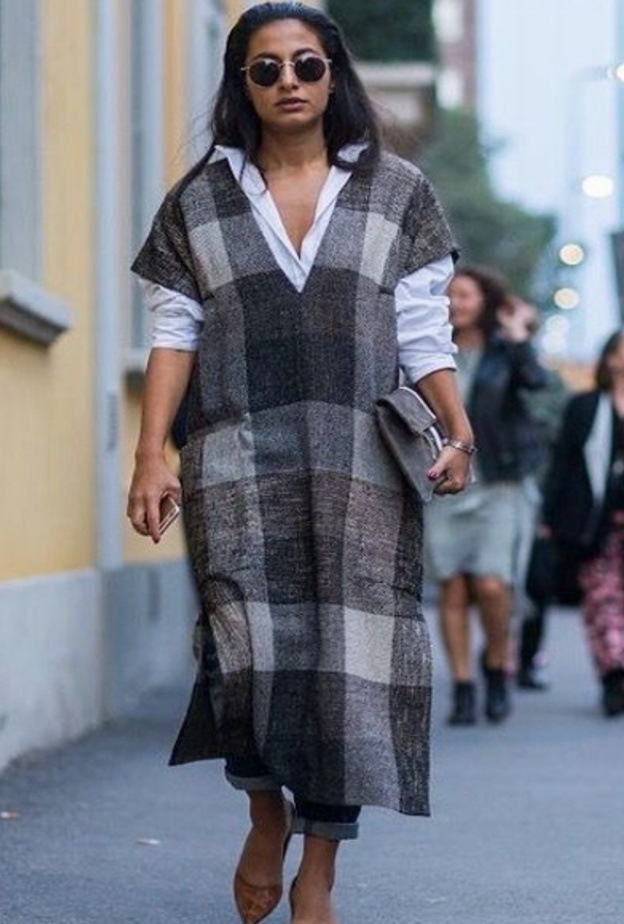 صيحة القفطان بتنسيق عصري من وحي اطلالات الفاشينيستا في ميلانو