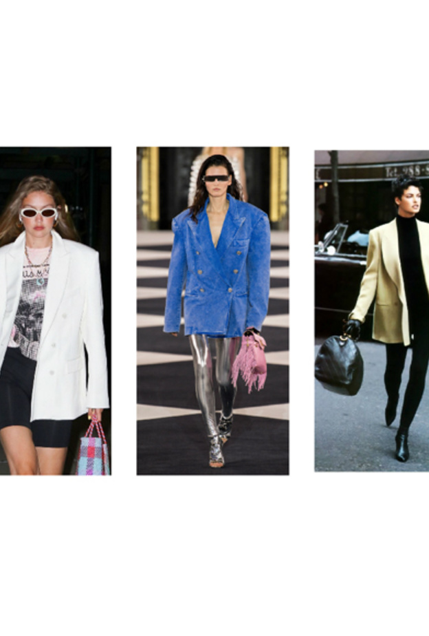  البليزر الاوفر سايز عاد من الثمانينات ليكون الابرز في صيف ٢٠٢٠