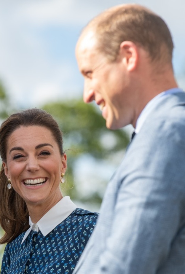 الأمير وليام وزوجته حضرا حفل خاص أقيم في المستشفى