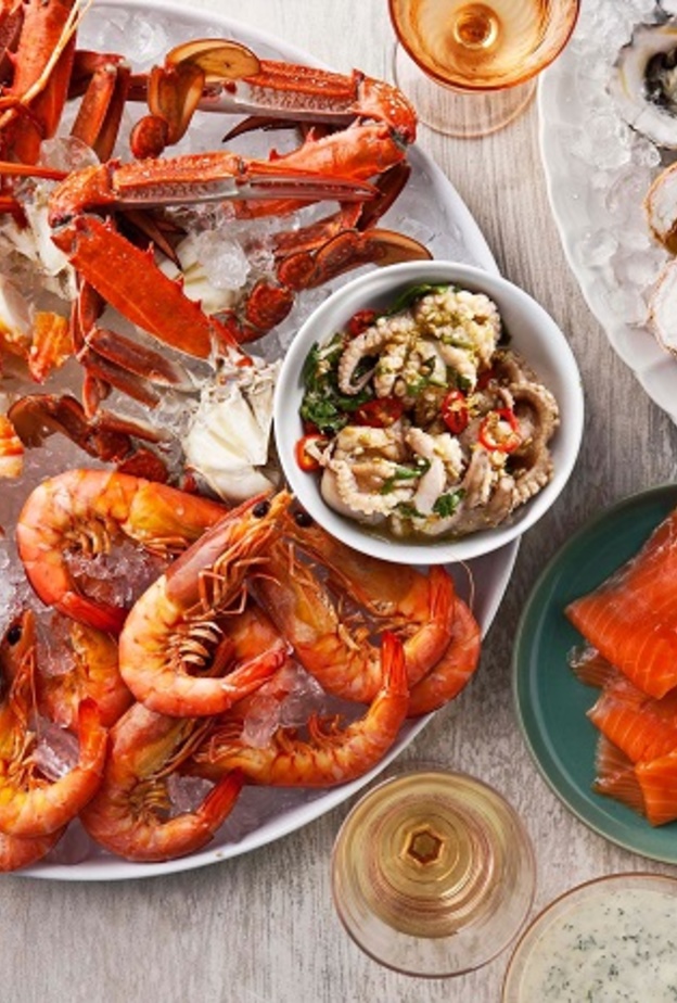  فوائد الأطعمة البحرية الصحية